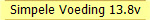 Simpele Voeding 13.8v